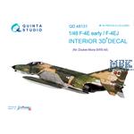 F-4E early/ F-4EJ  3D-Printed & coloured Interior