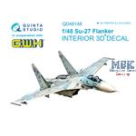 Su-27 Flanker  3D-Printed & coloured Interior