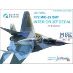MiG-29 SMT 3D-Printed & coloured Interior