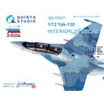 Yak-130  3D-Printed & coloured Interior