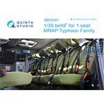 MRAP Typhoon Family belts (1 seat) 3D-Printed