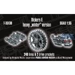 Vickers E heavy "winter" tracks