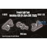 French Light Tank Hotchkiss H39 tracks