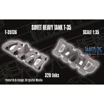 Soviet heavy tank T-35 tracks