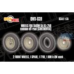 Sd.Kfz. 250 common off-road wheels (Takom)