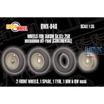 Sd.Kfz. 250 uncommon off-road wheels (Takom)