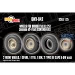 Sd.Kfz. 251 common off-road wheels, Continental