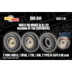 Sd.Kfz. 251 uncommon off-road wheels, Continental