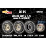 Sd.Kfz. 251 common off-road wheels, Dunlop