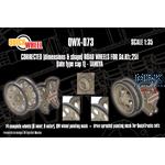 Sd.Kfz.251 Road Wheels (late hub type 1) Tamiya