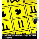 Operation Citadelle Kursk 1943 Markings for AFVs