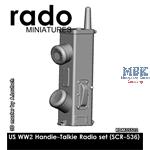 US WW2 Handie-Talkie military radios