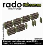 Sherman track stowage racks (T54E1, T54E2 and T62)