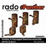 Panther G/ Jagdpanther damaged Flammenvernichter 1