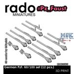 German PzF. 60/100 set (12 pcs.)