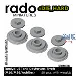 US Tank Destroyer Rivets M10/M36/Achilles (Tamiya)