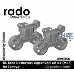 US Tank Destroyer Suspension Set #1 (Tamiya)