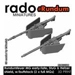 Rundumfeuer MG early/late StuG & Hetzer