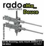 US M2 Browning, early mount, D69820