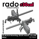 US M1919 Browning, E6160 mount