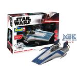 Star Wars: Resistance A-wing Fighter, Blue (B&P)