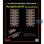 Panzer III / IV late workable tracks (3D printed)