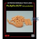 Panzer III / IV late workable tracks (3D printed)