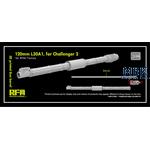 3D print.Gun barrel 120mm L30A1 for Challenger 2