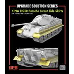 Upgrade set King Tiger Porsche Turret Side Skirts