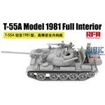 T-55A Model 1981 Full Interior w/workable tracks