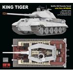 Porsche Turret King Tiger w/INTERIOR & 2T crane