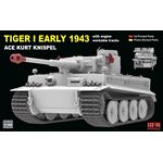 Tiger I early 43, Kurt Knispel, w/engine, work.tr.