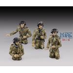 German Tank Crew in Pit Dot WWII 3d Printed 1:72