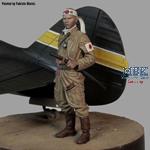 Japanese Pilot WWII 1:48   3d printed