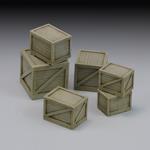 Wooden Cargo Crates Assorted Set 1:35