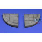 Gehweg Ecke - Sidewalk corner 2pcs.  1/16 scale