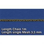 Metal Chain (F) 3,5mm Glieder