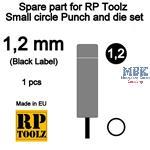 Punch and die set "Rund" - Spare part 1,2mm