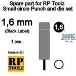 Punch and die set "Rund" - Spare part 1,6mm