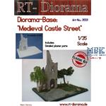 Diorama-Base: "Medieval Castle Street"