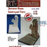Diorama-Base: Destroyed Farm