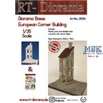 Diorama-Base: European Corner Building