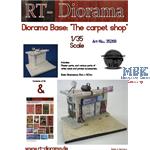 Diorama-Base: "The carpet shop"