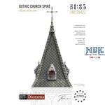 3D Resin Print: Gothic Church Spire