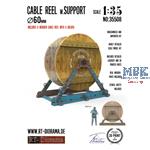 Cable Reel w. Support Ø60mm
