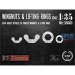 3D Resin Print: Wingnuts & Lifting Rings