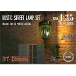 3D Resin Print: Rustic Street Lamp Set (2pcs.)
