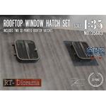 3D Resin Print: Rooftop Window Hatch Set