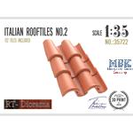 3D Resin Print: Italian Rooftiles No. 2