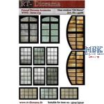 Printed Accessories: Glass windows "Old Manor"